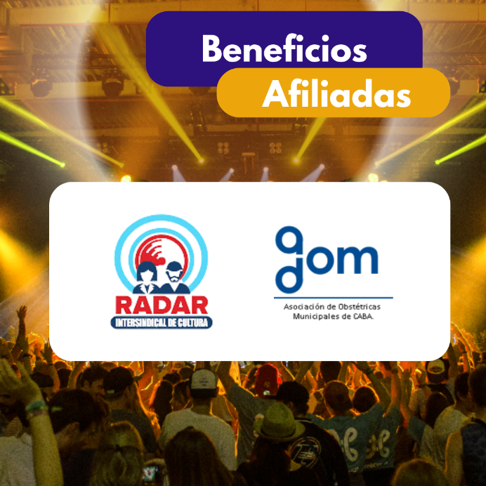 ¡Afiliadas de ADOM disfrutan de promociones exclusivas en RADAR Intersindical de Cultura este mayo!