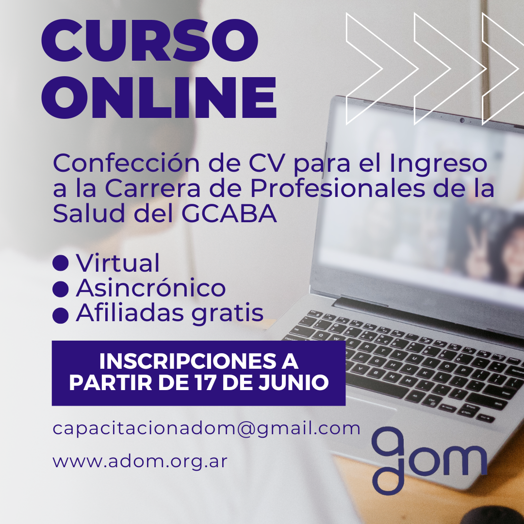Curso virtual: Confección de CV